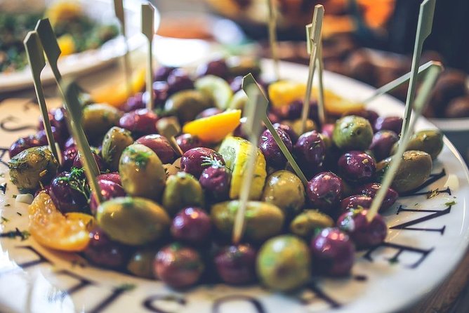 Alicante Wine Tasting and Tapas for Foodies - Mojama with tomatoes and local olive oil