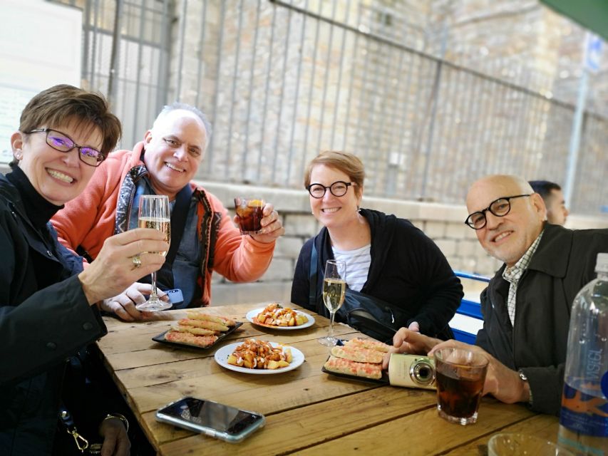 Barcelona: City Tour & Flamenco Show with Wine & Tapas - Tapas at Taller de Tapes on Argenteria