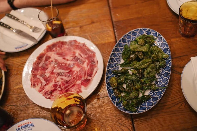 Barcelona: Food Walking Tour with Tapas and Wine - Four eateries, nine tapas, and a sensible pace