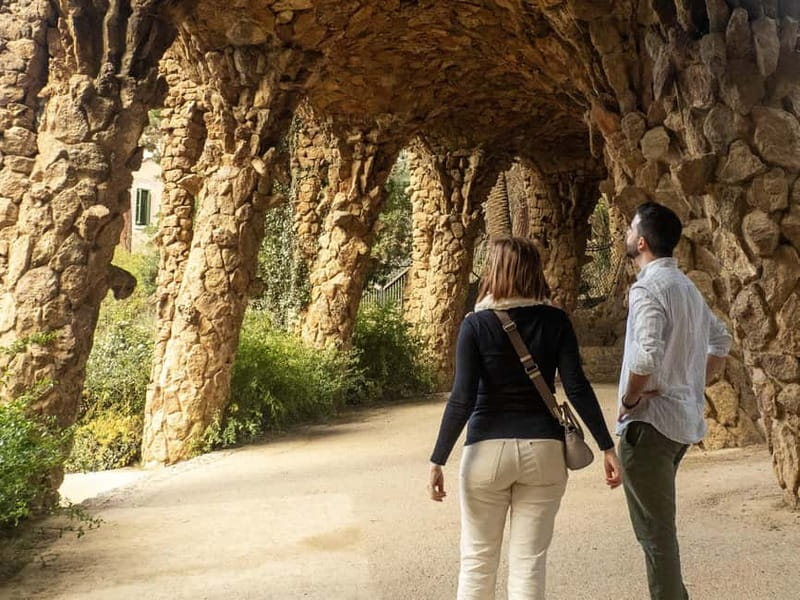 Barcelona in 1 Day: Sagrada Familia, Park Guell, Mila, tapas - Park Güell’s lizard, mosaics, and city views