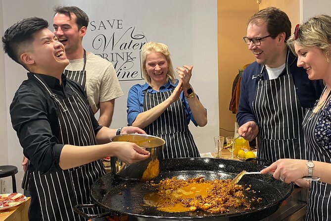Barcelona Paella Cooking Class & Boqueria & Hofmann-Trained Chefs - The meal is social, not just instructional