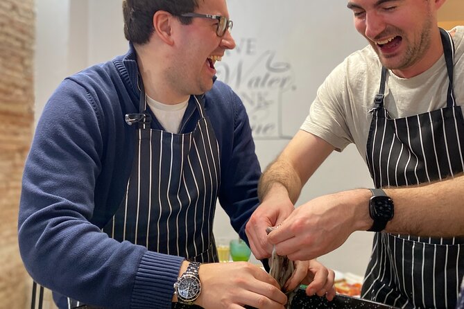 Barcelona Paella Cooking Class & Boqueria & Hofmann-Trained Chefs - The cooking studio mixes old Barcelona with new equipment