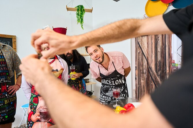 Barcelona Paella Cooking Class with Market Visit, Tapas & Sangria - Starting near La Rambla at GAB Lab