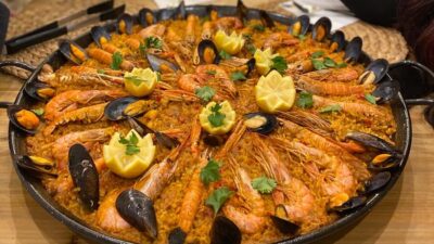 Paella Cooking Class with Sangria & Cava Tasting