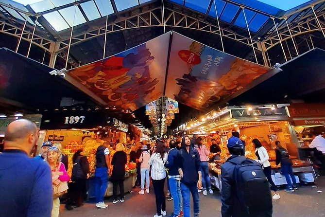 Barcelona : Paella Cooking Experience + Boqueria Market Exclusive Tour - La Boqueria, where the ingredients come first