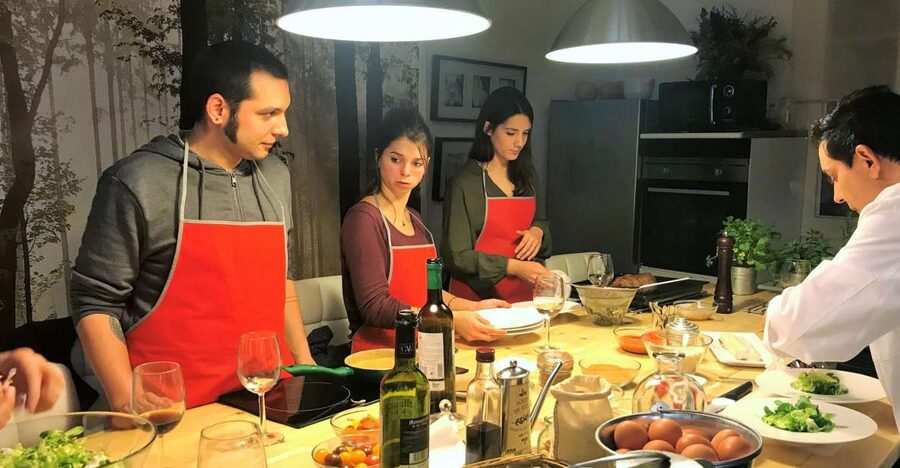 Barcelona: Paella Cooking Workshop and Market Tour - Ten tapas and a lesson in Spanish food