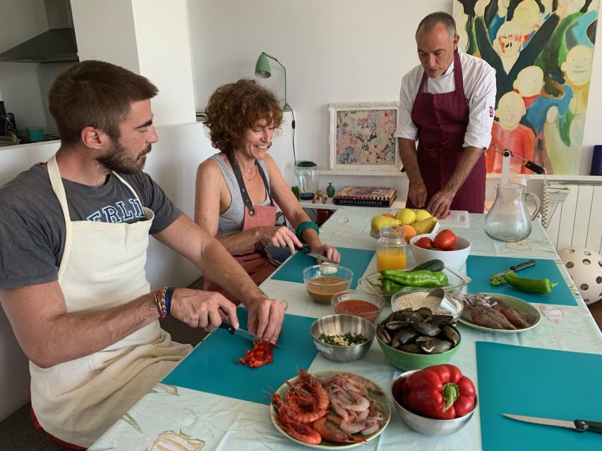 Barcelona: Paella Seafood Master Cooking Class with Sangria - A small-group feel with one important caveat