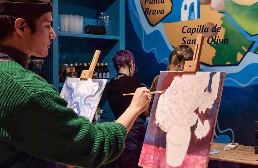 Barcelona: Paint and Sip Experience with Spanish Vermouth - Key points to know before you book