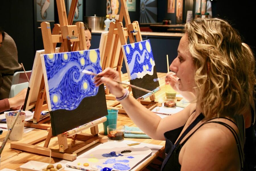 Barcelona: Paint and Sip Experience with Spanish Vermouth - The vermouth comes first, but painting remains the focus