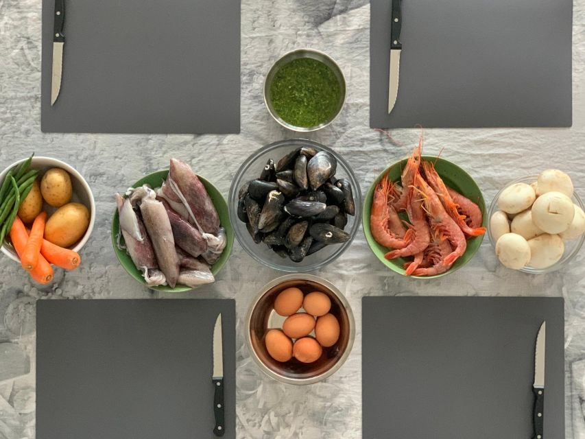 Barcelona: Rooftop Tapas and Sangria Class with a Chef - From kitchen lesson to rooftop table