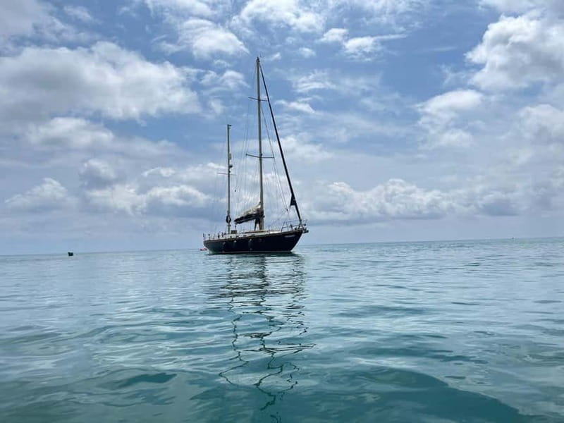 Barcelona: Sailing on a Classic Ketch Boat with tapas & cava - The coastal view improves as Barcelona fades behind you