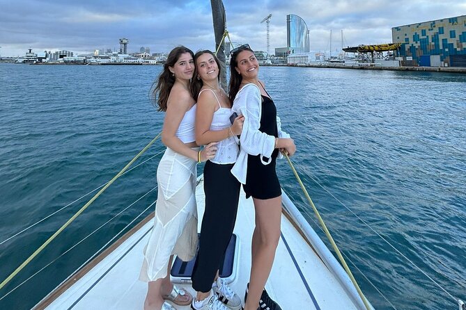 Barcelona: Sailing Tour with Tapas, Drinks, Swim & Sunset Option - Sunset sailing and Barcelona from offshore