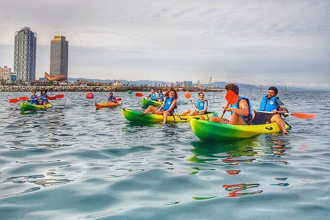 Barcelona Skyline Kayaking Coupled with Delicious Tapas - Getting started at Club Natació Barcelona