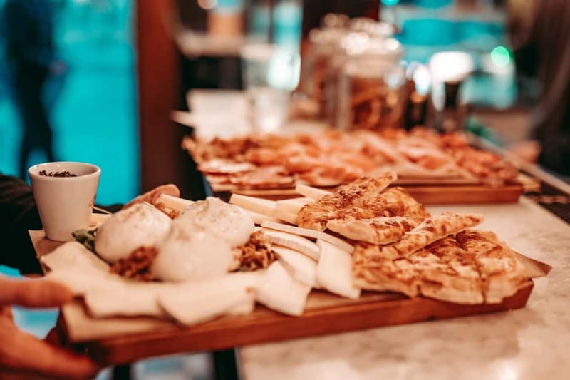 Barcelona: Tipsy Tapas & History Tour in the Gothic Quarter - Second stop: classic tapas with a surprise or two