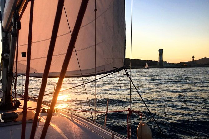 Barcelona Unique Sunset Sailing Experience with Tapas & Open Bar - Setting sail from Moll de Mestral