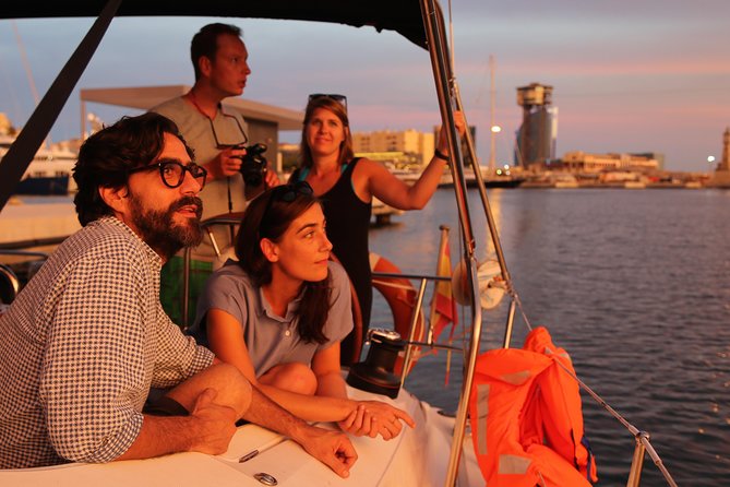 Barcelona Unique Sunset Sailing Experience with Tapas & Open Bar - Saxophone, guitar, and optional live music