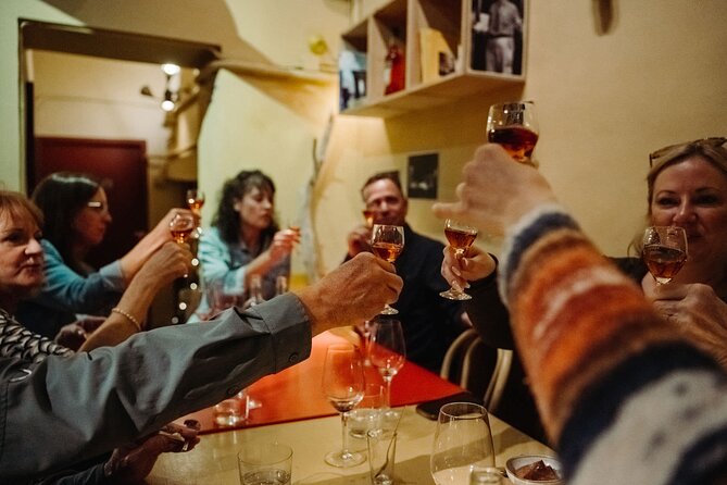 Bohemian Barcelona Neighborhood Evening Tapas & Wine Tour - Bastaix brings white wine and Argentine influence