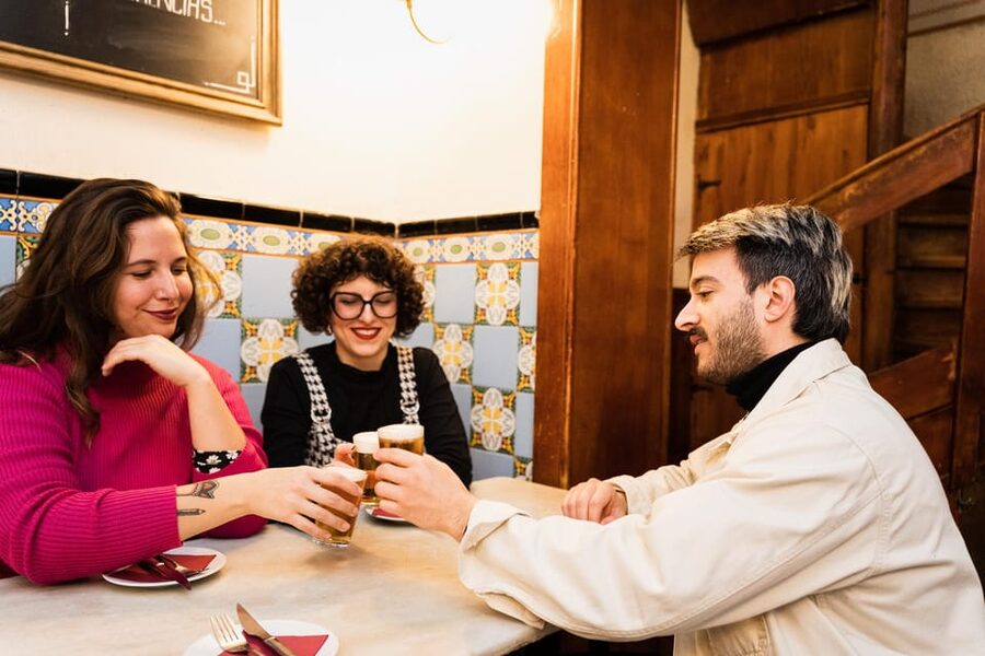 Cadiz Food Tour with Tapas & Drinks with a Local - The first bites: chicharrón and papas aliñás