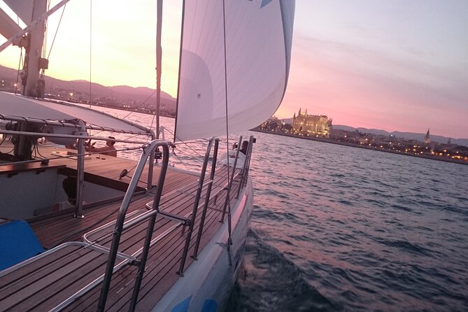 Catamaran sailing at sunset with tapas Palma de Mallorca - What the $91.39 price means