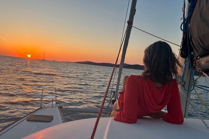 Catamaran Sailing Experience Manilva Tapas Drink Dolphins Swim Stop - Homemade tapas and a welcome drink