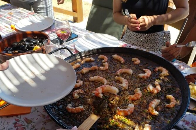 Chefcooking Paella from our Andalusian Grandmother at a Family Farm - Learning the Andalusian grandmother’s paella