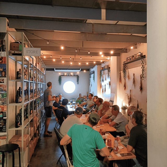Craft Beer Tasting and tapas in Valencia - Felipe’s explanations keep the tasting practical