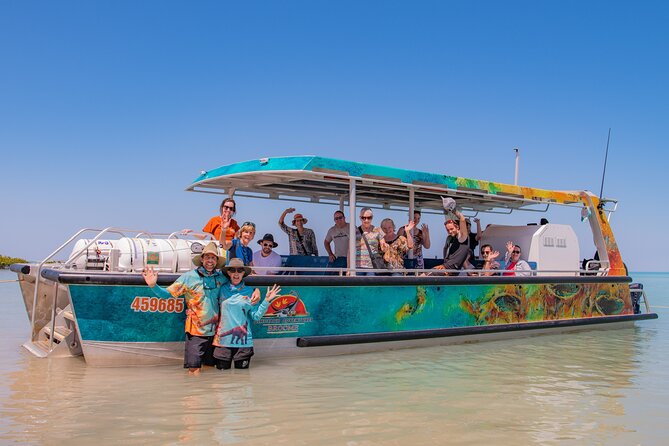 DINOSAUR ADVENTURE CRUISE - With Beachside Tapas and Cocktails - Dampier Creek and the modern wildlife