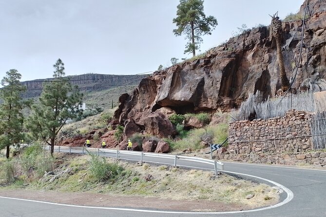 e-Bike Mountain Tour inside a Natural Park+option Tapas in a Cave - Finishing above Playa del Inglés