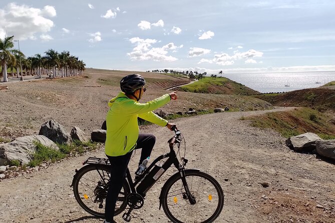 Electric Bike Panoramic South Coast Tour Optional Fishing Tapas - Seeing the Maspalomas dunes up close