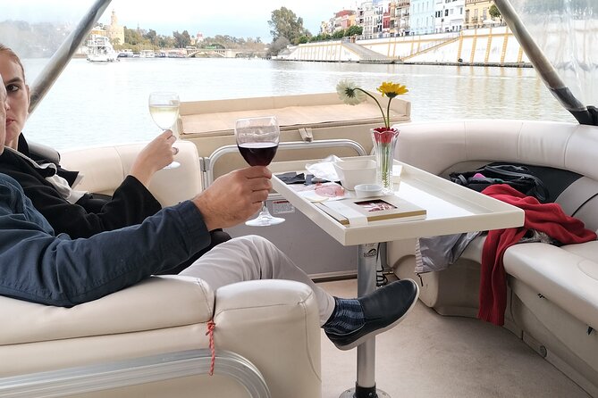 Exclusive Seville Boat Tour with Shared Tapas - What you see between Triana and the Expo districts