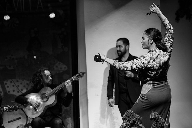 Flamenco Show at Tablao El Arenal with Drink and Optional Dinner or Tapas - The 75-minute performance: guitar, singing, and footwork