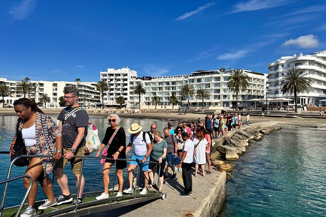 Formentera Catamaran Trip with Water Sports, Paella & Open bar - The return to Ibiza at sunset