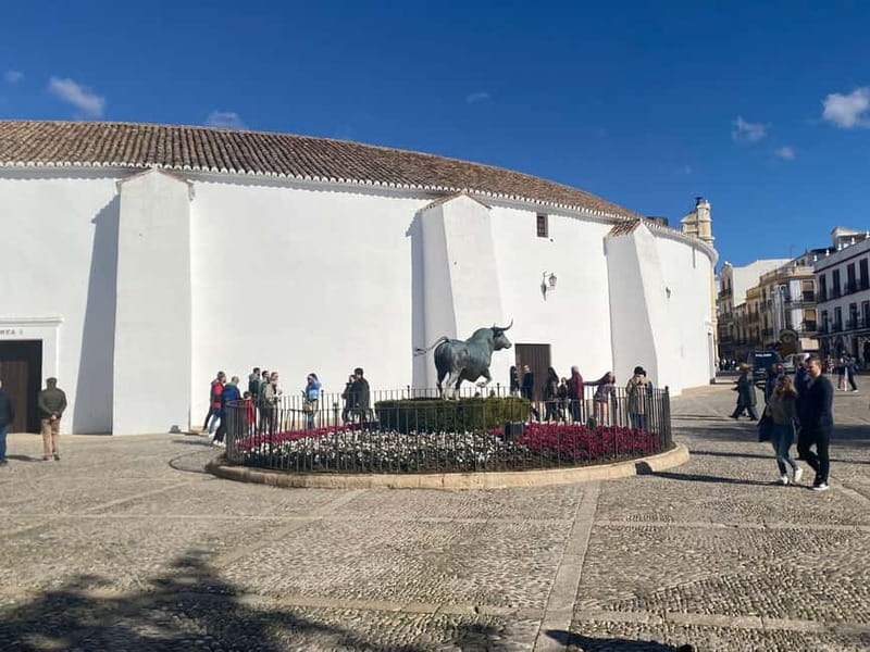 From Estepona: Ronda, private transport, cafe, bullring, tapas, drinks - What the $220 price really buys