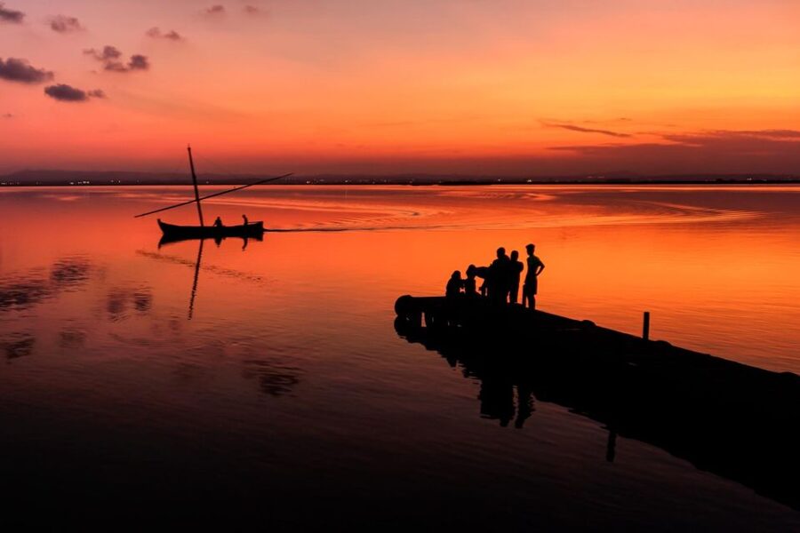 From Valencia: Albufera Private Tour, Paella & Boat Ride - Paella beside the lake