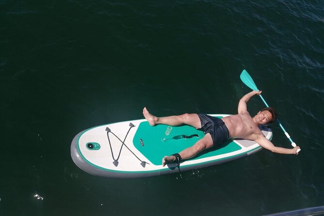 Full day private yacht from lagos with drinks, tapas, paddle boards and kayak - Alvor’s blue lagoon and water activities