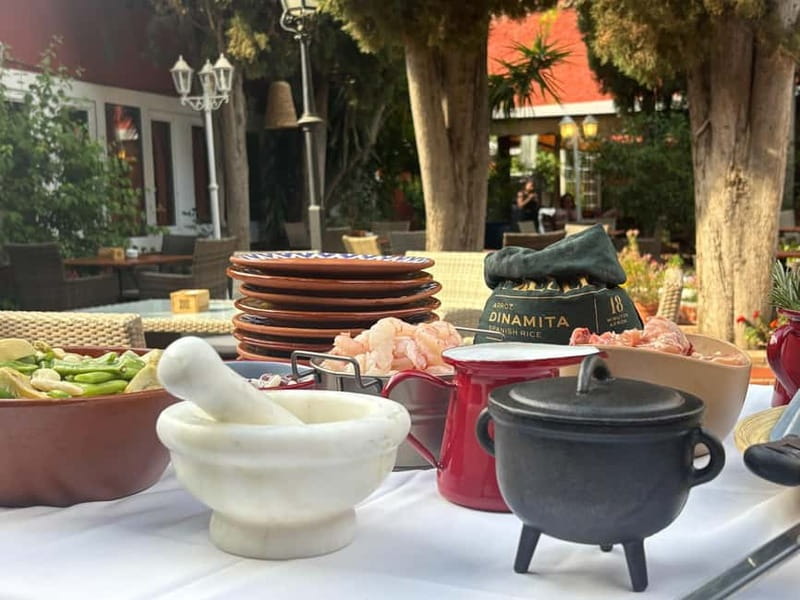 Granada: Dinner with Paella on a Terrace in the Albayzín and Live Flamenco - Mango flan from Granada’s Costa Tropical