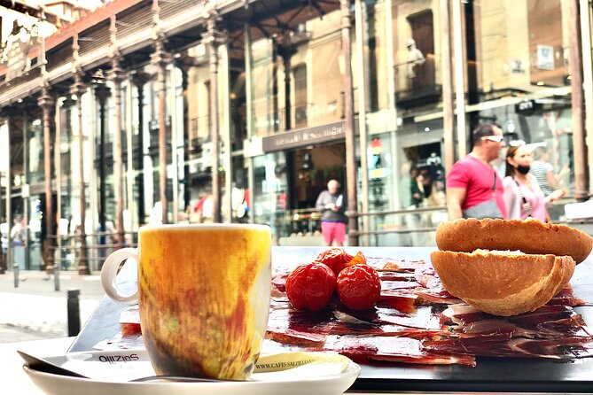Iberian ham experience with traditional breakfast Madrid center - Meeting at Plaza de San Miguel at 11 am