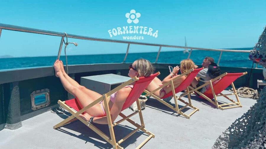 Ibiza: Boat Trip to Formentera with Open Bar and Paella - Breakfast begins the Mediterranean crossing