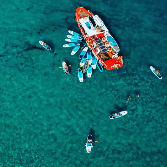 Ibiza: Secret Coves Guided Boat Tour with Open Bar and Tapas - Cala Salada, Cala Bassa, and the coastal views