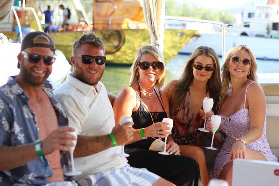 Ibiza: Sunset Boat Tour with Water Sports, Open Bar & Tapas - Sailing past Ibiza’s northwest coast
