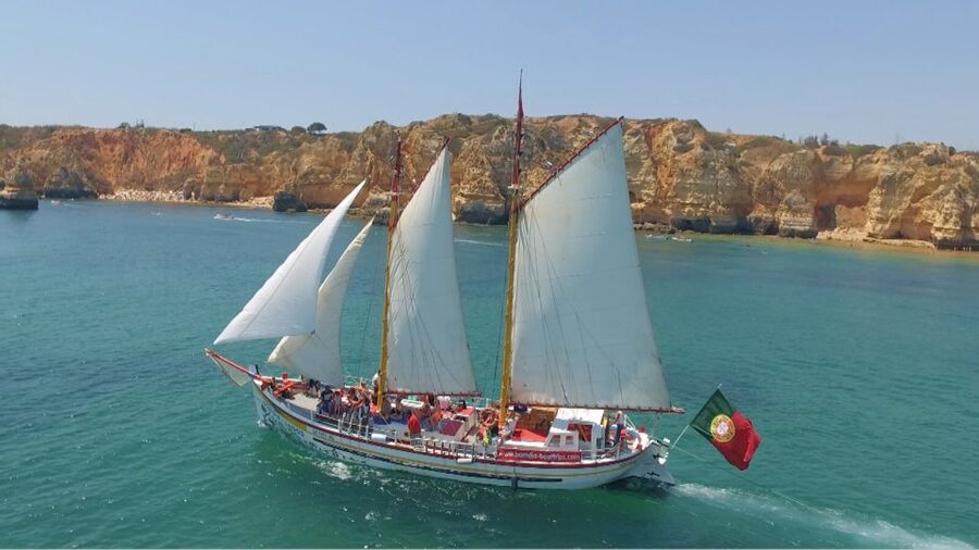Lagos: Ponta Piedade Sail & Caves Cruise w/Portuguese Tapas - Crew, group feel, and family appeal