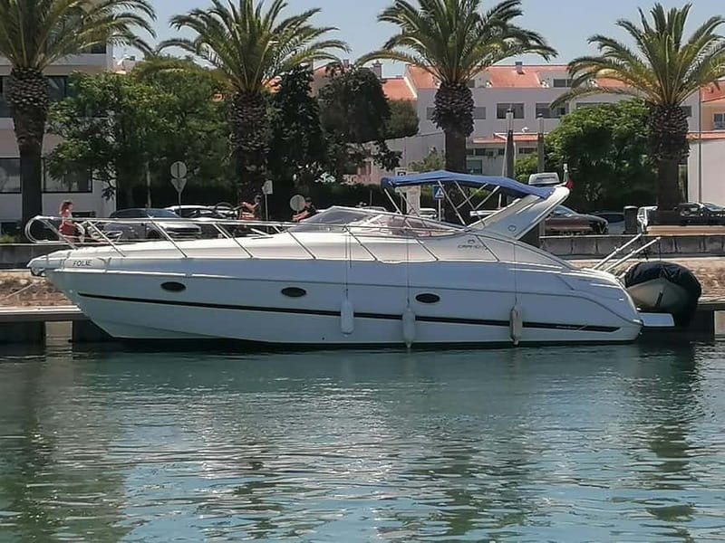 Lagos: Private Luxury Cruise with Tapas and Drinks - Leaving Marina de Lagos for the Algarve Coast