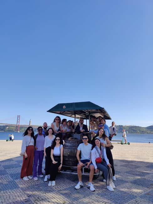 Lisbon: 1-Hour Beer Bike Tour with Draft Beer & Sangria Ride - MAAT and the Electricity Museum