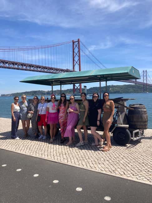 Lisbon: 1-Hour Beer Bike Tour with Draft Beer & Sangria Ride - Shared bike or private group?