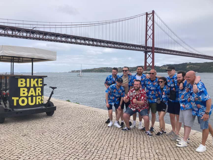 Lisbon: 1-Hour Beer Bike Tour with Draft Beer & Sangria Ride - Meeting near SUD Lisboa
