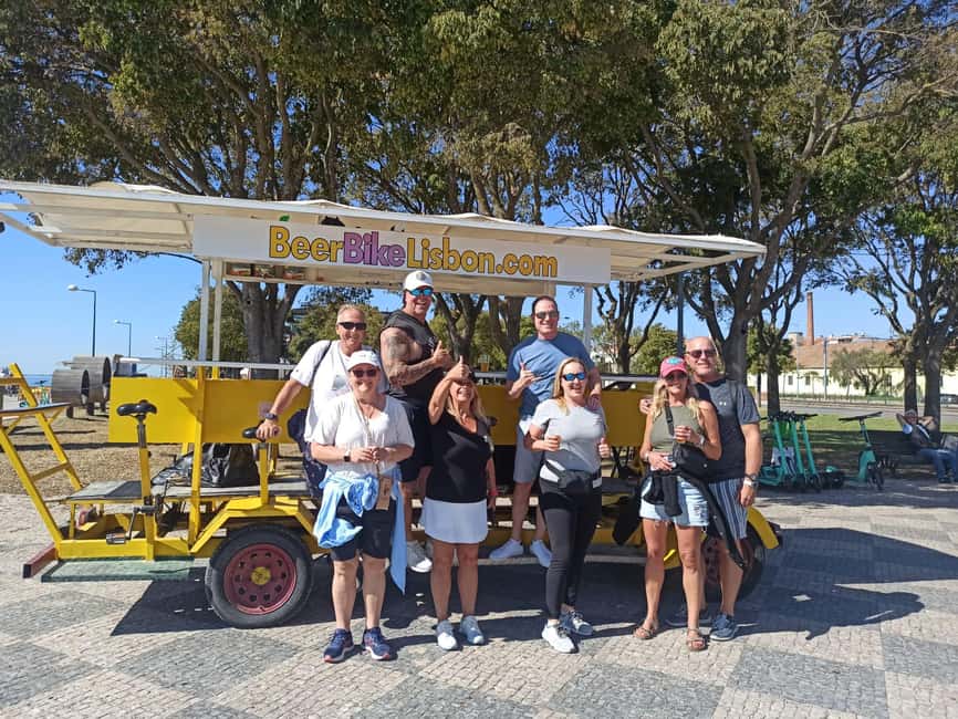 Lisbon: 1-Hour Beer, Sangria or Wine Bike Sightseeing Tour - What this Lisbon beer bike tour is really like