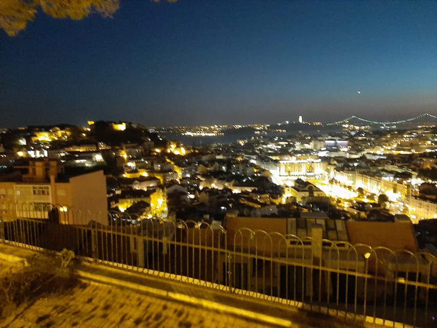 Lisbon: Private Highlights Tuk-Tuk Tour with Tapas and Wine - Senhora do Monte turns into the evening’s main event