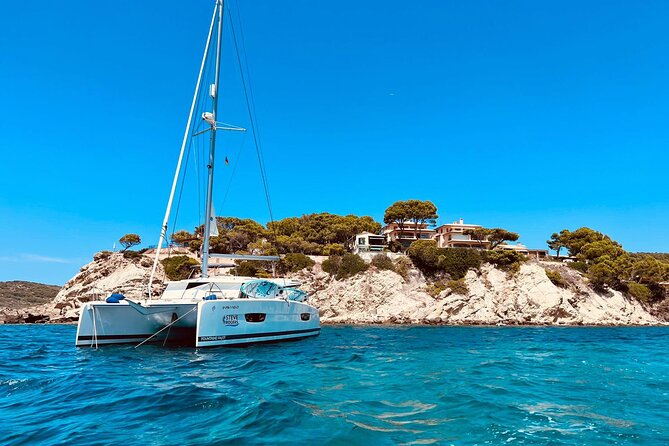 Luxury Catamaran sailing with welcome Drinks Tapas Max10-12Person - The Palma coast from the water