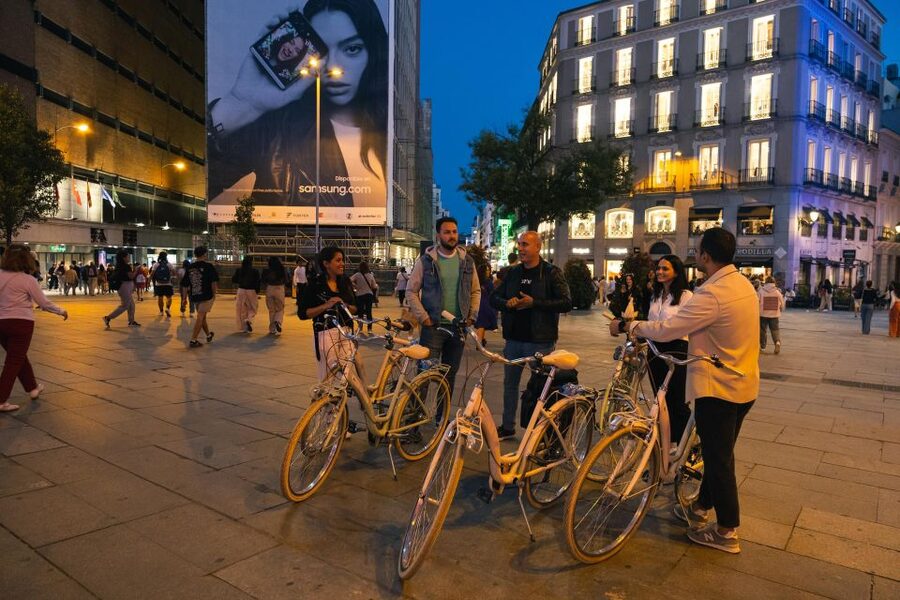 Madrid by Night: Vintage Bike Tour Highlights/Optional Tapas - Key points to know before you book