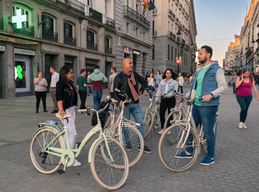 Madrid by Night: Vintage Bike Tour Highlights/Optional Tapas - Plaza de la Villa and Madrid’s older center